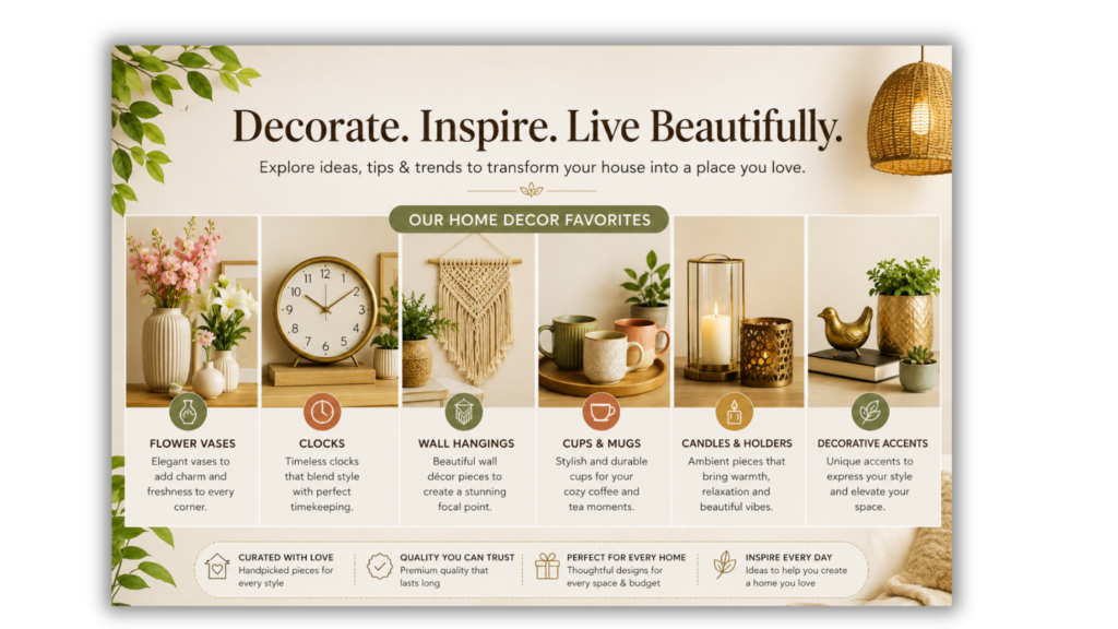 Home decor products